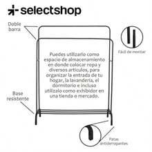 XGYSELECOP Percero Organizador Rack Doble Arma Para Ropa Closet Doble te Percero De Piso Closet Para Colgar Soreros Bolsos Zapatos Cajas de Almacenamiento Estante De Ropa 158  Negra - Negro - Ver 6