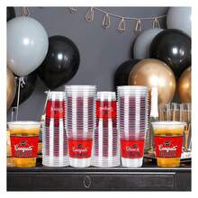 100 piezas Vasos de 12oz Clase de 2025 - Vasos de plástico desechables para fiestas, Suministros para fiestas de graduación 2025, Vajilla para celebrar a los graduados - Como imagen 64 - Ver 3