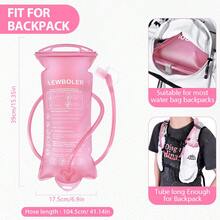 2L Large Capacity Water Bladder Backpack, Suitable For Cycling, Hiking, Running And Travel