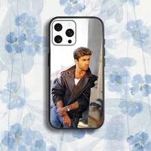 G-George M-Michael Phone Case compatible with  17,16,15,14,13,12,Pro,Max,Plus,E,SE4,Air,Mini Black Soft Box, Cover compatible with  17 pro hülle,  17 pro max hülle,  17 hülle,  16 pro hülle - z3 - Übersicht 7