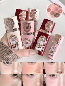 Romantic Garden Blush - Dewy And Luminous, Creates A Natural Flushed Look For A Sweet Makeup Look. Perfect Birthday, New Year And Valentine's Day Gift Set, An Excellent Choice To Give Her. - Nhiều màu - Xem 2