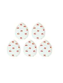 5/10/15/30 Mini Triangle Makeup Sponges, Cherry And Bow Pattern, Waterproof PU Makeup Sponge, Suitable For Foundation And Concealer, Suitable For All Skin Types, Women's Makeup Sponges - Multicolor - View 8