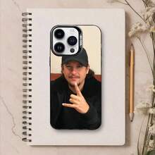 Funda Nekfeu para 17, 16, 15, 14, 13, 12, 11 Plus, Pro Max, borde negro, cubierta plateada - Z6 - Ver 12