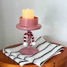 1/2/6pcs Korean INS Style Black & White Striped Knitted Placemats, Photography Backdrop And Table Mats, Suitable For Holidays And Home Decor - Multicolor - View 3