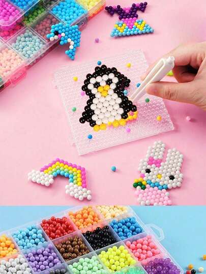 Magic Water Beads DIY Set - Children's Creative Handmade Toys, Ideal Christmas Gifts For Boys And Girls, Preschool Concentration Training Toys, A Perfect Gift