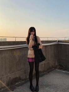 Women Cardigans - Brown - View 6