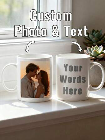 Anpassade fotomuggar, Anpassade designmuggar, Anpassade bildmuggar, Personliga fotomuggar, Personliga kaffemuggar, Anpassade familjemuggar, DIY-muggar, Anpassade kaffemuggar, Mors dag-presenter, Fars dag-presenter, Jubileumspresenter, Examenspresenter, Bröllopspresenter, Inflyttningspresenter, Lämplig för restaurang, vardagsrum, sovrum, kontor, tesalong, hem, skolstartssäsong