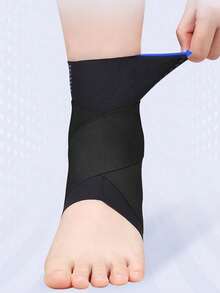 2 Pcs/ 1pcs Sports Ankle Support To Prevent Ankle Sprain. Men's And Women's Protection Sleeve For Ankle Fixation And Rehabilitation. Professional Ankle Sprain Recovery Ankle Brace. - 彩色 - 查看 9