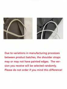 1pc INS Style Fashion Girls Mini Crossbody Bag, 2025 New Cute Candy Color Conch Bag With Lychee Pattern PU, Suitable For Daily Use - Oil Leather Handbag - View 12