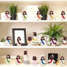40 Pcs Mini Jesus Figurines In Bulk Little Jesus Loves You Figures To Hide Tiny Action Figure For Crafts Pocket Seek Religious Gifts Christmas Stuffers Fillers Sunday School Baptism Christ Savior - 如圖 - 查看 7