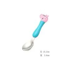 Peppa Pig Tableware Forks & Spoons With Movable Figurine Toys, George, Daddy Pig, Mommy Pig Cartoon Character Pattern, Party Gifts Suitable For Boys And Girls - Multicolor - View 7
