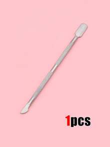 3pcs Stainless Steel Cuticle Nipper Set - Manicure Callus Remover Steel Pusher, Nail Clipper, Precision Trimmer For Fingernails And Toenails, Curved Blade, Pedicure Tool, Professional Cuticle Nipper, Manicure Supplies, Manicure Tools, Manicure Art Tools, Back To School, Manicure (For Fake Nails), Easily Push Down Fake Nails, Stainless Steel Pusher Easily Push Down Gel Fake Nails, Beauty Salon - Multicolor - View 8
