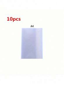 5/10 bìa sách bằng nhựa trong suốt, có keo tự dính, chống thấm nước và bền, thích hợp cho trường học, khổ A4, 16K, A5, đồ dùng học tập. - Nhiều màu - Xem 12