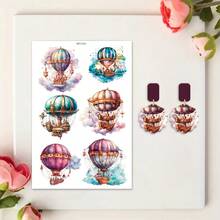 DONQE Animal Print Spring Flower Clay Transfer Paper Making Soft Ceramic Earrings Polymer Clay Water Transfer Paper For Jewelry DIY Craft Supplies - Multicolor - View 33