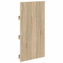 vidaXL Étagère a riviste con étagère Chêne Sonoma 51 x 11 x 102 cm - Castano - Visualizzare 8