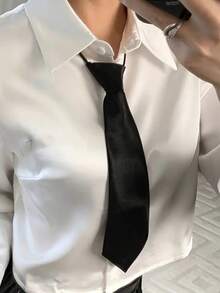 1/6/12 chiếc cà vạt ngắn thời trang kiểu tiệc tùng, sinh viên, lễ hội âm nhạc, thích hợp cho Ngày Valentine, Halloween, Giáng sinh. - Nhiều màuA - Xem 2