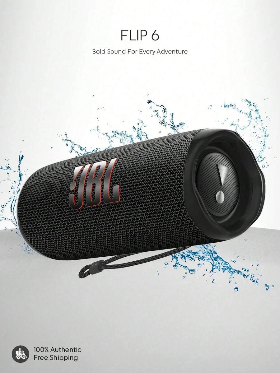JBL Flip 6 便携式蓝牙音箱，音质强劲，低音浑厚，IPX67 防水防尘 - 彩色 - 查看 1