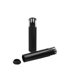 1pc Lighter Shaped Hidden Storage Box (Not A Real Lighter), Discreet Container For Outdoor Essentials, Jewelry, Cash And Other Valuables, Suitable For Small Items Only - Black - View 4