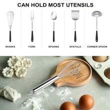 1/2个红木炉灶勺架，厨房台面勺托，带防滑硅胶脚，适用于烹饪用具、汤勺、咖啡勺、烹饪勺、锅铲、夹子等。