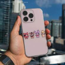 Funda de teléfono Five-Nights-At-Freddys F-Fnaf compatible con  17,16,15,14,13,12,11 Pro,Max,Plus,X,XS,XR,SE4,E Mini, cubierta suave transparente, funda compatible con  17 pro max, funda de  17 pro, funda de  17, funda de  16 pro max - z6 - Ver 11