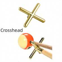 1件套专业台球杆架，高精度台球杆配件，提升击球稳定性，适用于斯诺克和美式台球杆，增强击球精准度，台球杆架，台球配件，适用于台球厅、个人练习、商业台球场所。