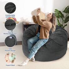 Huisuilinss Sofa Bed Mattress - Queen Dark Gray - View 5
