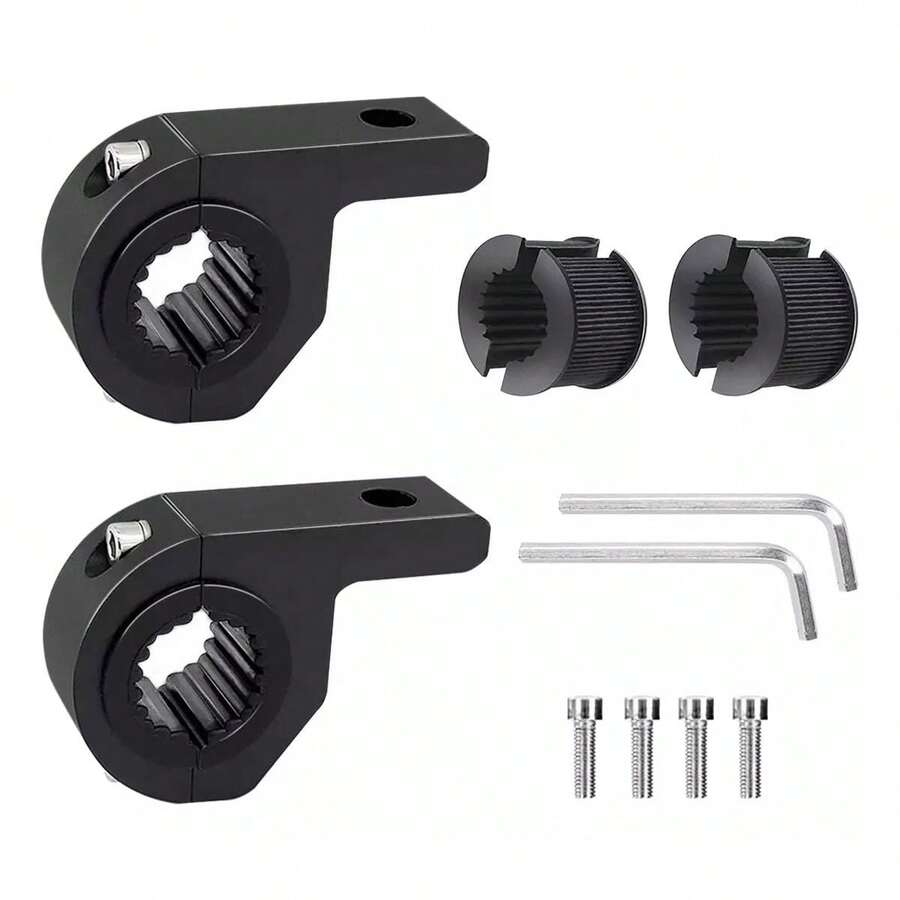 Soporte De Clip Auxiliar Para Faro De Motocicleta 2 Piezas