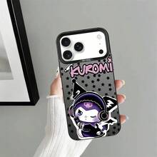 Funda para teléfono 16e 11 12 13 Pro Max 17 14 15 16 Plus, carcasa suave Sanrio Cool Kuromi Melody - Mix05 - Ver 11