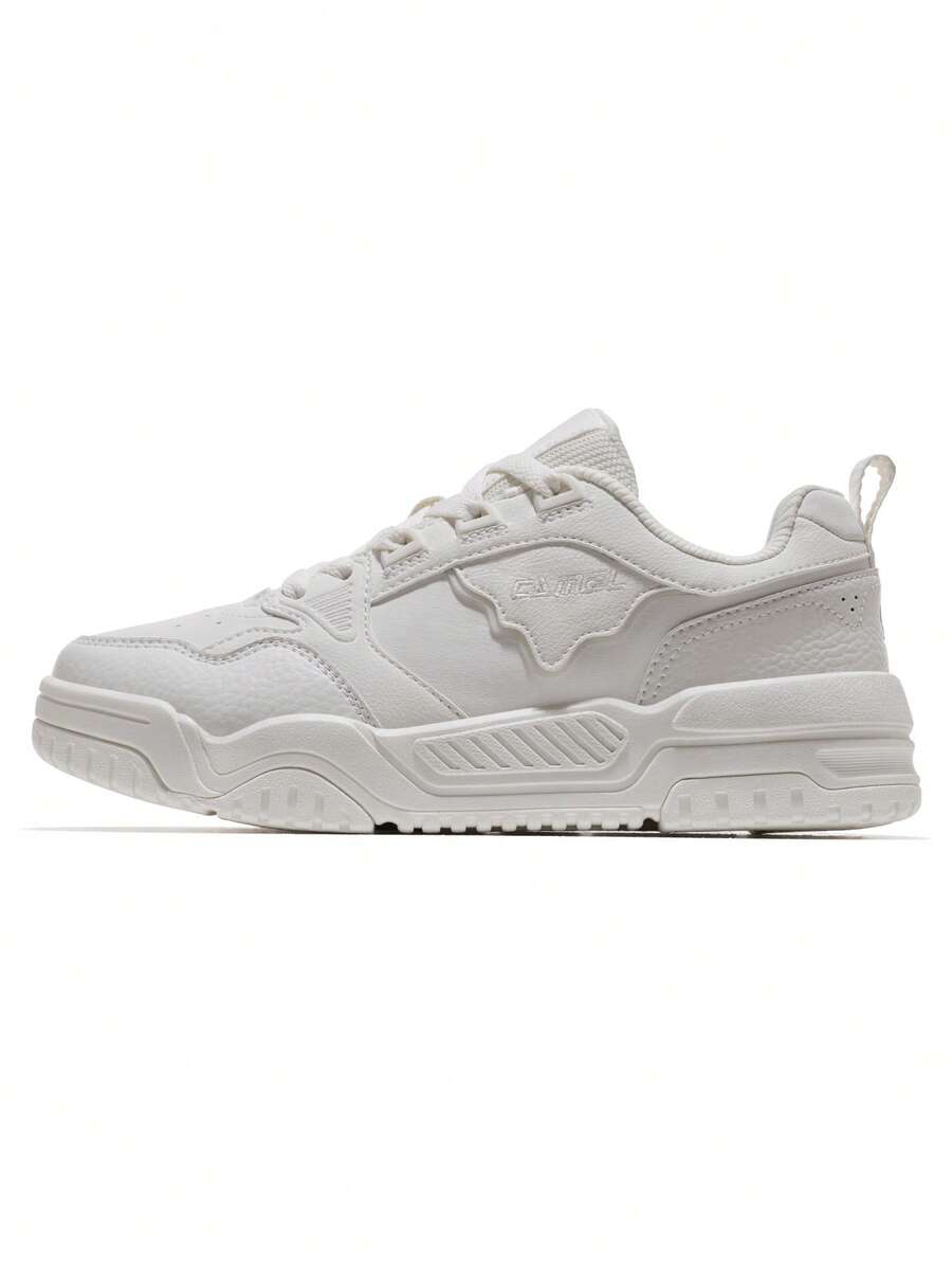 CAMEL CROWN Giày thể thao nam thường ngày, giày sneaker ngoài trời thoáng khí, giảm sốc, thích hợp cho mùa xuân và mùa hè. - Màu ngà/xám cát - Xem 1
