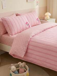 MY LITTLE PONY 1个/2个小马宝莉认证数码印花枕套,不含枕芯,日常使用的涤纶材质,柔软透气,适用于客厅、卧室、户外、沙发装饰 - 彩色 - 查看 3