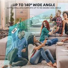 1/2/3pcs Mini Smart HD Camera, Home Security Camera, Portable Wireless WiFi 2.4G Remote Monitoring Via Smartphone, With Video Recording, Night Vision And Motion Detection Functions, Suitable For Baby Monitor & Nanny Cam - Multicolor - View 6