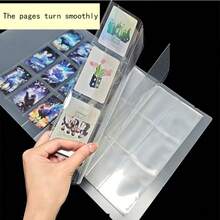 3-Inch Mini Card Album Refill Pages, Game Card Album Inner Pages, A4 Large Card Album Inner Pages, 9-Grid Transparent 3-Inch Single-Sided Card Refill Pages - A4 Nine-grid Loose-leaf Supplementary Pages, 100 Pages - View 3