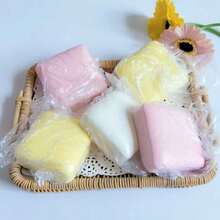 1个慢回弹粘性吐司盒蛋糕面包揉捏慢回弹减压玩具 - 彩色 - 查看 4