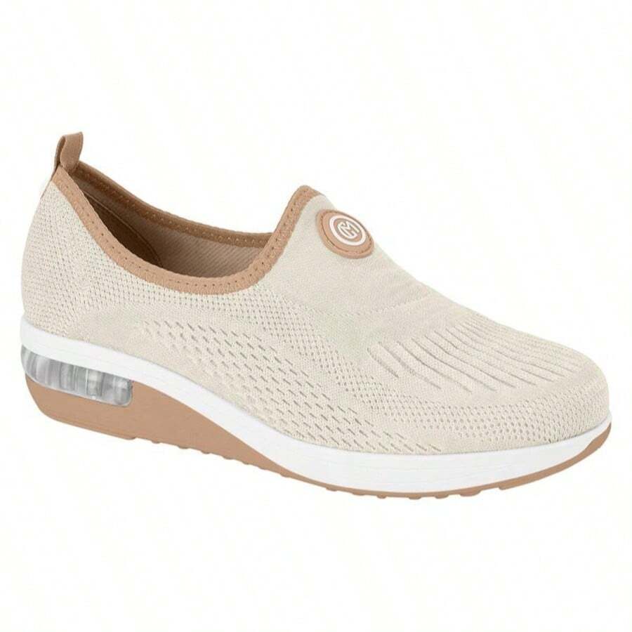 Modare Orthopedic Comfort Heel Spur Cushioning Tennis Shoes, Slip-On, 7320217 - 米白色/裸色 7320217 - 查看 1