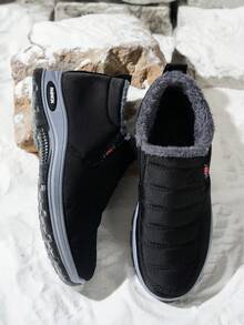 FZY 2026Winter Women's Snow Sneakers, New Winter Products, Women's Outdoor Sports Shoes And Boots, Women's Casual Shoes, Women's Sports Shoes, Women's College Style, Comfortable And Soft Non-Slip Walking Shoes, Women's Casual Flat Sneakers, Back To School Fashion Retro Sports Running Shoes, A Variety Of Styles And Colors To Choose From, Comfortable And VValentine's Day Date Commuting Two-Wear Flat-Soled Single Shoes Breathable Soft Sole Does Not Grind Feetersatile Shoes, A Must-Have Item In Winter, Also Suitable ForWinter Wedding Fashion Snow Boots, Vacation Atmosphere Black Casual Shoes - màu đen - Xem 6