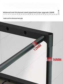 1 pieza Estantería de baño de 3 niveles, organizador independiente para inodoro y lavabo, esencial para volver a la escuela, de moda y ahorra espacio, unidad de estantería de plástico de 3 capas multifuncional, adecuada para el baño y la lavandería - No se requiere perforación - Multicolor - Ver 13