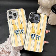 La diseño plateado láser estampado es adecuado para fundas de teléfono específicamente hechas para iPhone 17, 16, 15, 14, 13, 12, 11, Plus, Pro, Max, FE, ULTRA y Air, con una funda protectora ligera, de borde suave de alta calidad y a prueba de golpes. - Color mezclado 1 - Ver 8