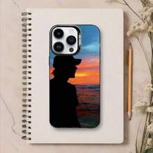 Funda Nekfeu para 17, 16, 15, 14, 13, 12, 11 Plus, Pro Max, borde negro, cubierta plateada - Z6 - Ver 4
