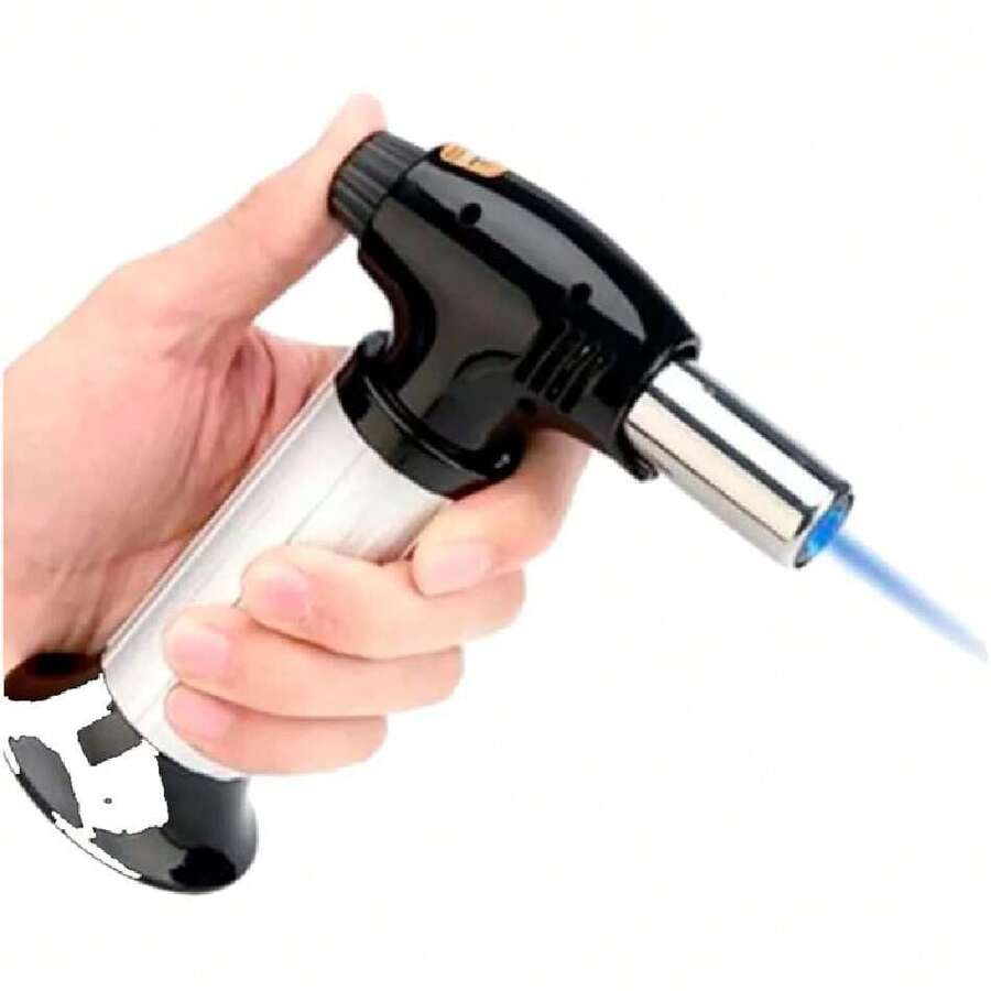 | Antorcha Soplete Encendedor, Recargable para Repostería y Postres con Antorcha Ajustable, SE ENVÏA SIN GAS. (Negro),37367191 - Multicolor - Ver 1