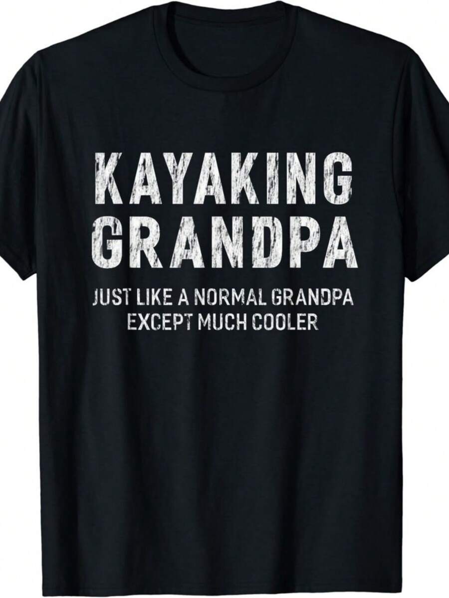 Kayaking Grandpa Gifts For Grandpa Men Gift Unisex T-Shirt - Negro - Ver 1