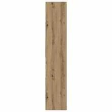 Larryhot Armadio per Libri rovere artigianale 40 x 35 x 180 cm, Facile da assemblare, dall'estetica elegante e raffinata, pratica per riporre gli oggetti, la scelta ideale per l'organizzazione e la decorazione domestica - Castano - Visualizzare 6