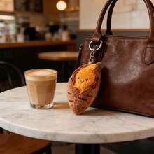 Cute Roasted Sweet Potato Bag Pendant Couple Keychain Girly Heart Decoration Backpack Ornament This Is A Great Gift Suitable For Family And Friends - 烤地瓜掛件 - 查看 7