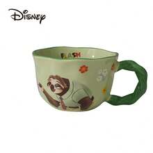 Disney 迪士尼疯狂动物城朱迪和尼克马克杯，优雅家居水瓶，情侣生日礼物 - 彩色 - 查看 9