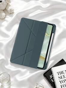 1 chiếc ốp lưng máy tính bảng bằng acrylic màu xanh lá cây mờ, chân đế đa góc, phù hợp với iPad Mini6/Mini7/Air/Air2/9.7/10.2/10.5/Air4/Air5/10.9/Pro11/10th/12.9/Air 11-In.(M2)-2024/Air 11-In.(M3)-2025/ (A16) 11 Inch thế hệ thứ 11 2025 /Air 13-In.(M2)-2024/Pro 11-In.(M4)-2024/Pro 13-In.(M4)-2024 - Xanh đậm - Xem 5
