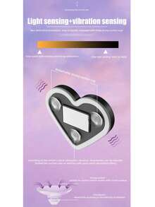 太阳能车载LED氛围灯，心形霓虹灯装饰灯，适用于后窗和侧窗，自动开启设计，5种照明模式，浪漫车内情侣装饰，圣诞节、情人节、周年纪念日和约会之夜的完美礼物