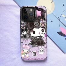 SANRIO Funda trasera para 13 14 15 Plus 11 12 17 16 17 Pro Max Melody Kuromi Cute - Mix02 - Ver 13