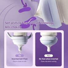 Philips Avent Núm vú bình sữa tự nhiên, núm vú giả giúp bé bú êm ái - 2 cái (Gói 1) - Nhiều màu - Xem 2