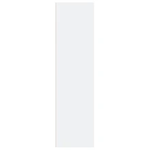 Larryhot Estantería de madera de ingeniería blanca 60x30x114 cm, Fácil de montar, elegante y hermoso, y conveniente para almacenar artículos, es una opción ideal para el almacenamiento y la decoración del hogar. - Blanco - Ver 4