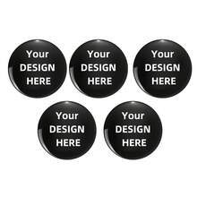 Customized Photo Buttons And Badges, Personalized Plastic Pins, Suitable For Your Photos, Anime, Celebrities, School Badges, Creative Gifts, Birthday And Christmas, Valentine's Day Gifts - Multicolor - View 3