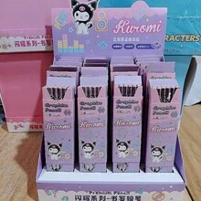 12pcs/Set Cute Cartoon Character, High-Quality Pearl Preschool Paint Brushes, Random Style, New Year Gift, Valentine's Day Gift, Easter Gift - Multicolor - View 7